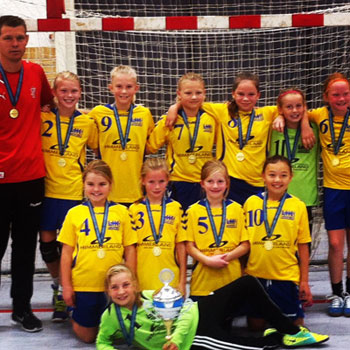 U10 piger vandt guld til AIF Cup i Aalestrup