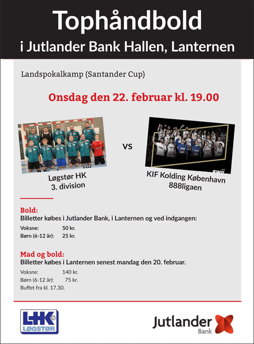 Landspokalkamp mod KIF Kolding Københaven